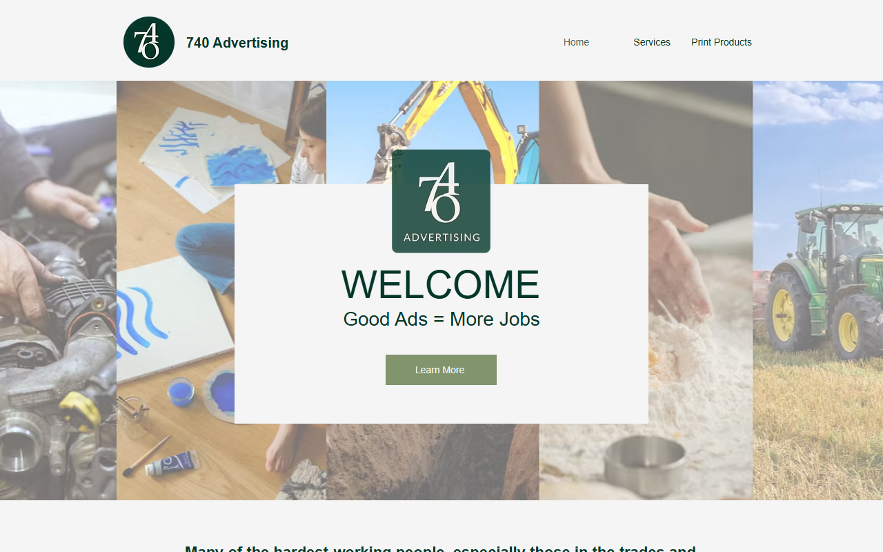 740advertising.com screenshot