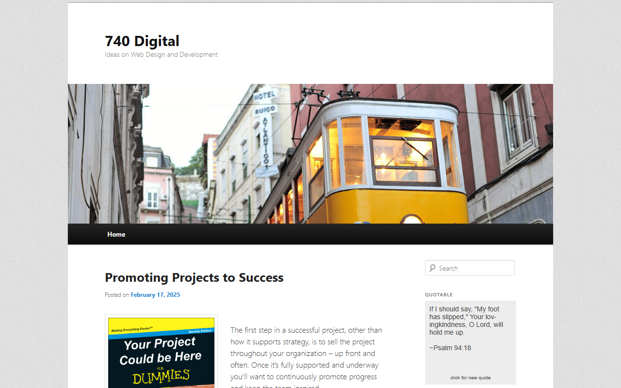 740digital.com screenshot