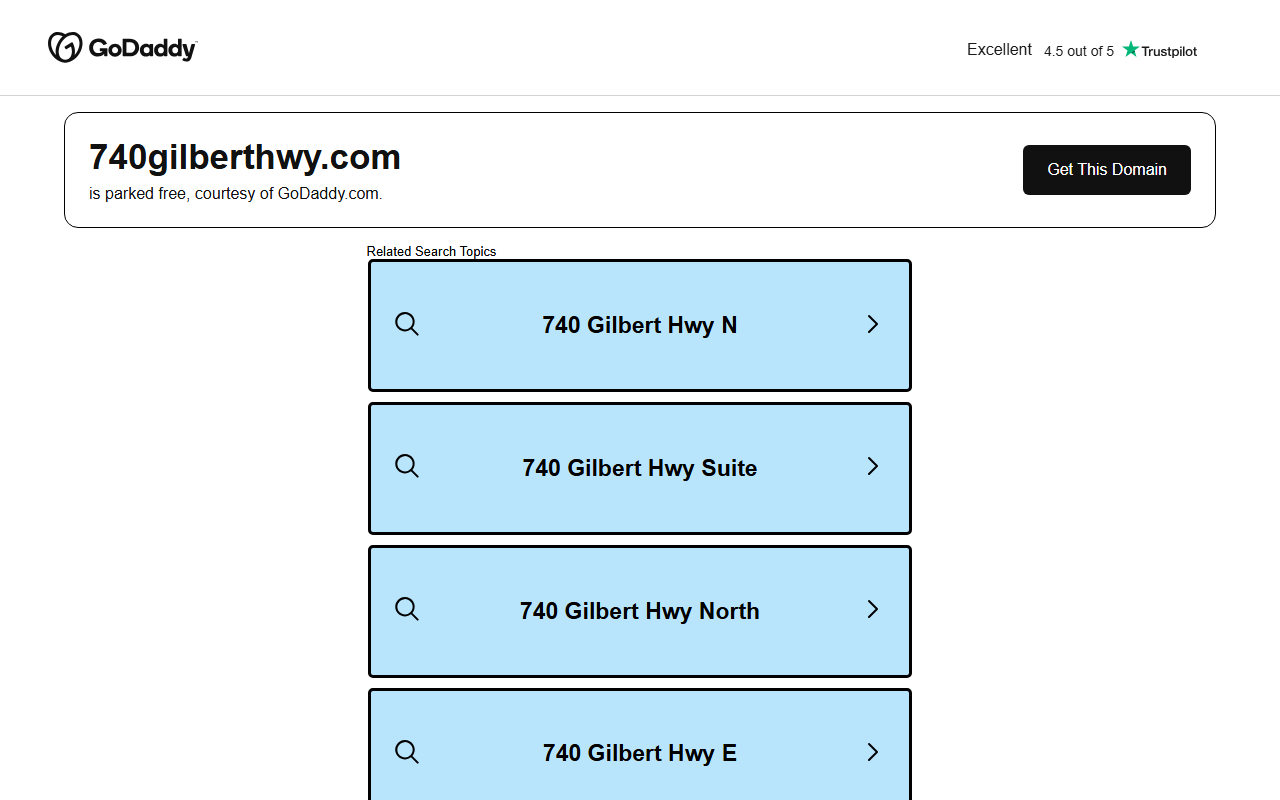 740gilberthwy.com screenshot