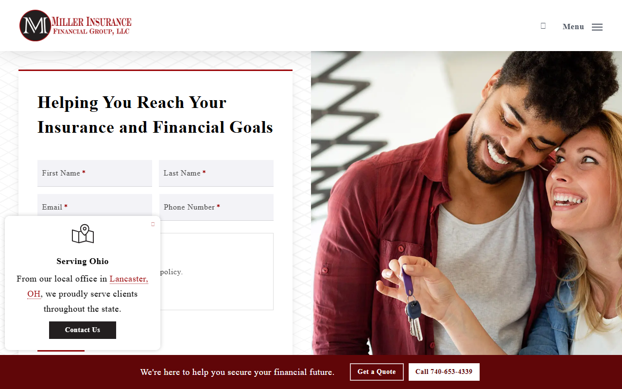 740insurance.com screenshot