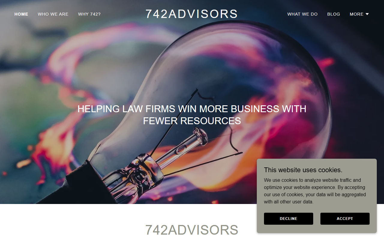 742advisors.com screenshot