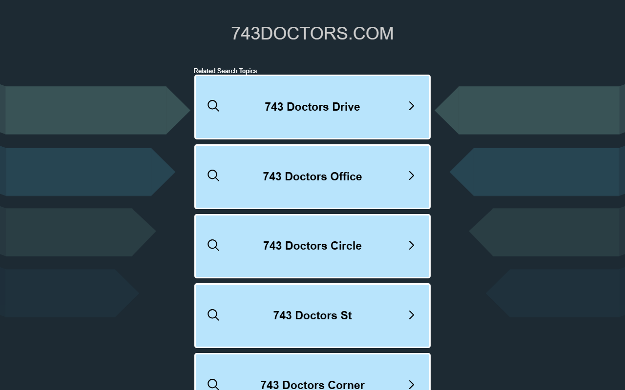 743doctors.com screenshot