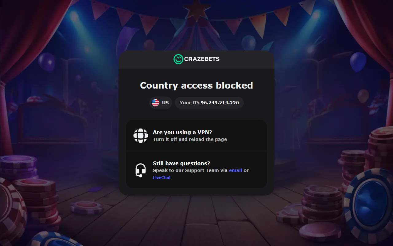 747crazebets.com screenshot