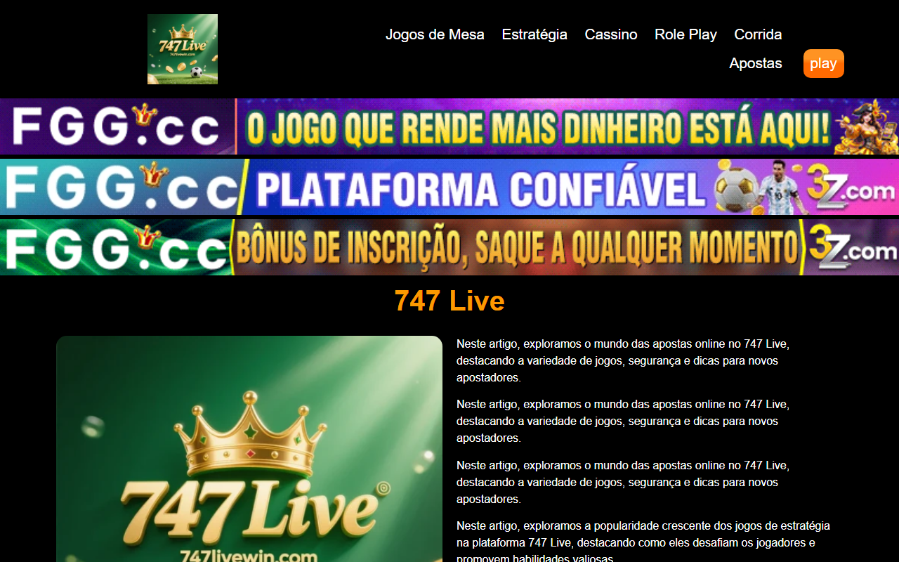 747livewin.com screenshot