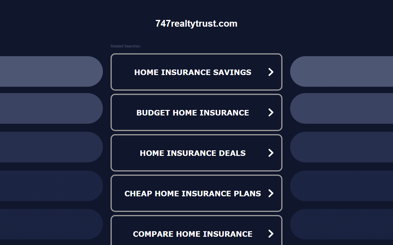 747realtytrust.com screenshot