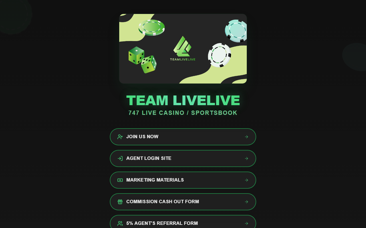 747teamlivelive.com screenshot
