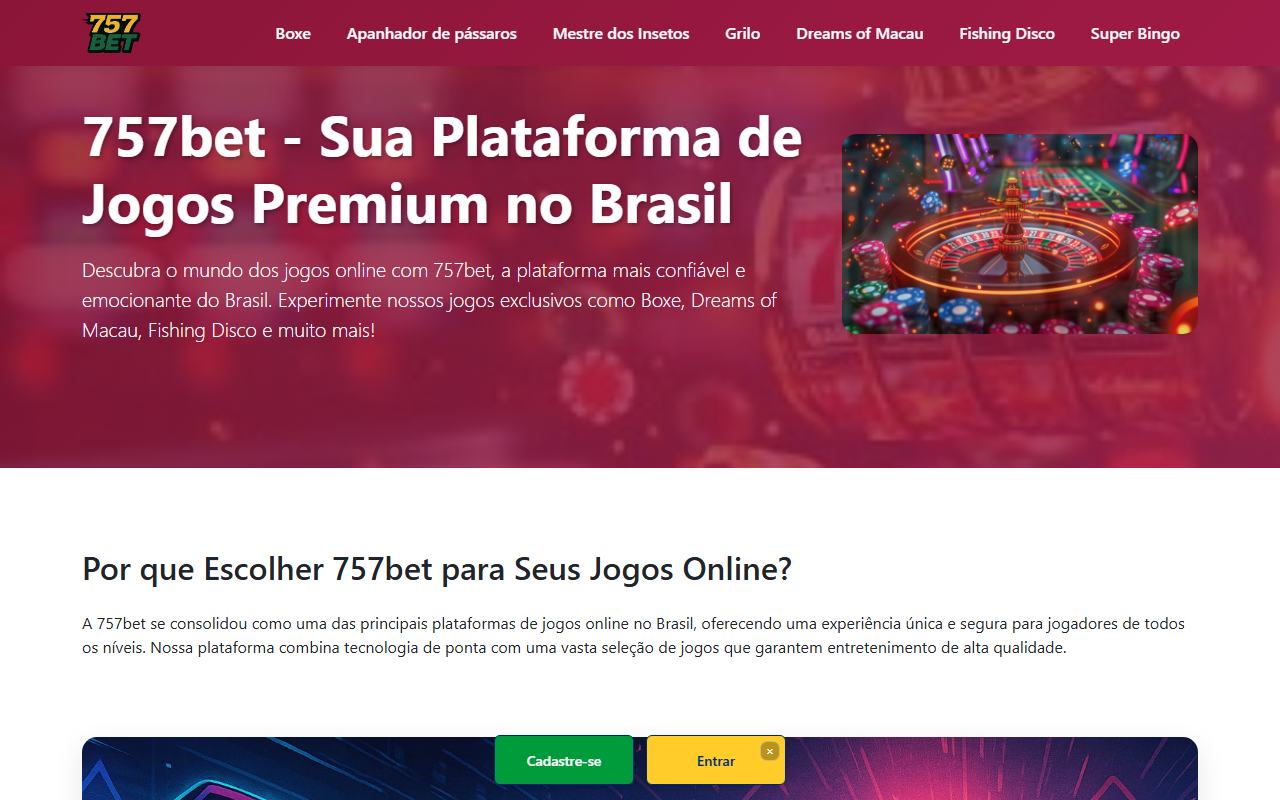 757betgame.com screenshot