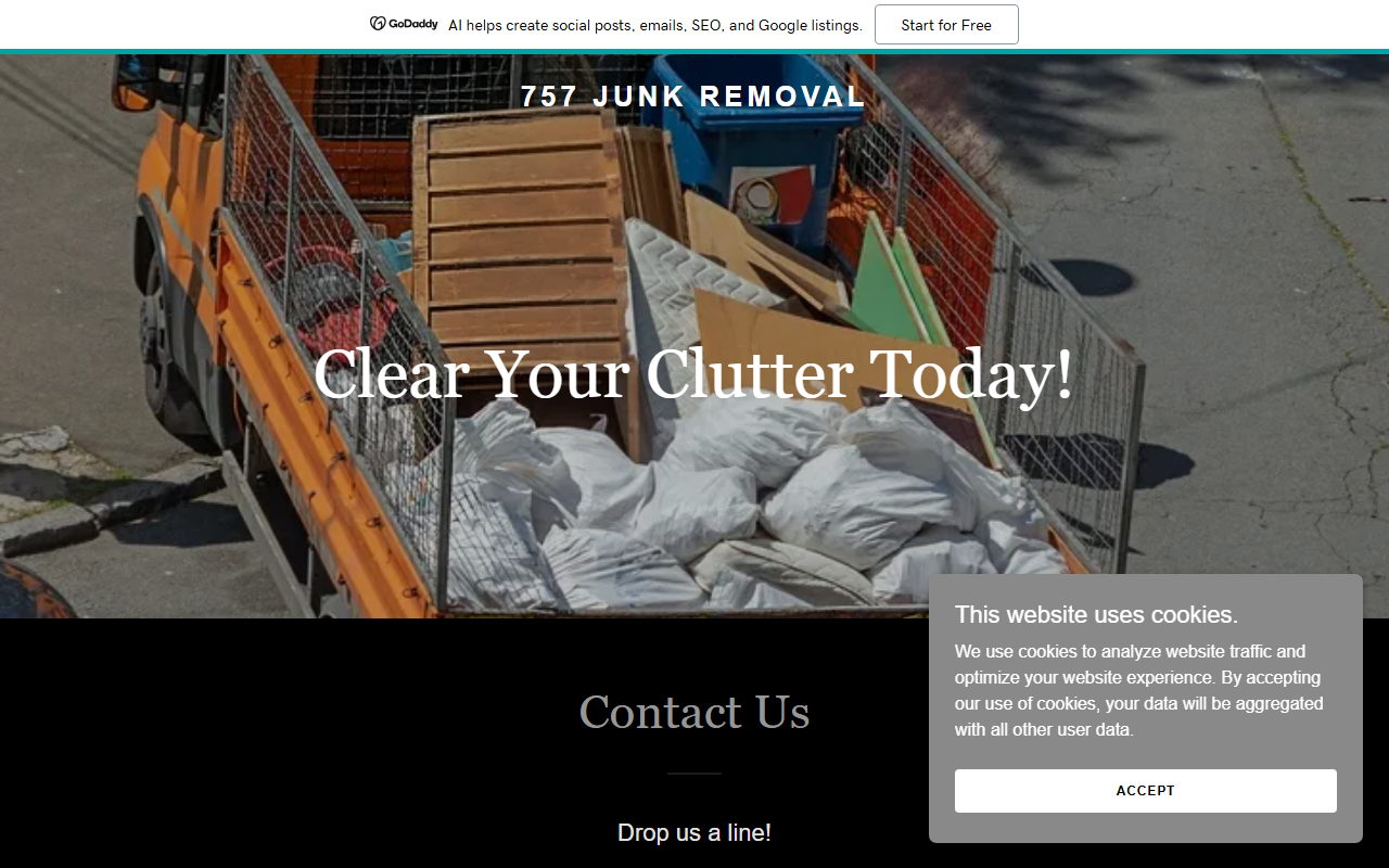 757junkremoval.com screenshot
