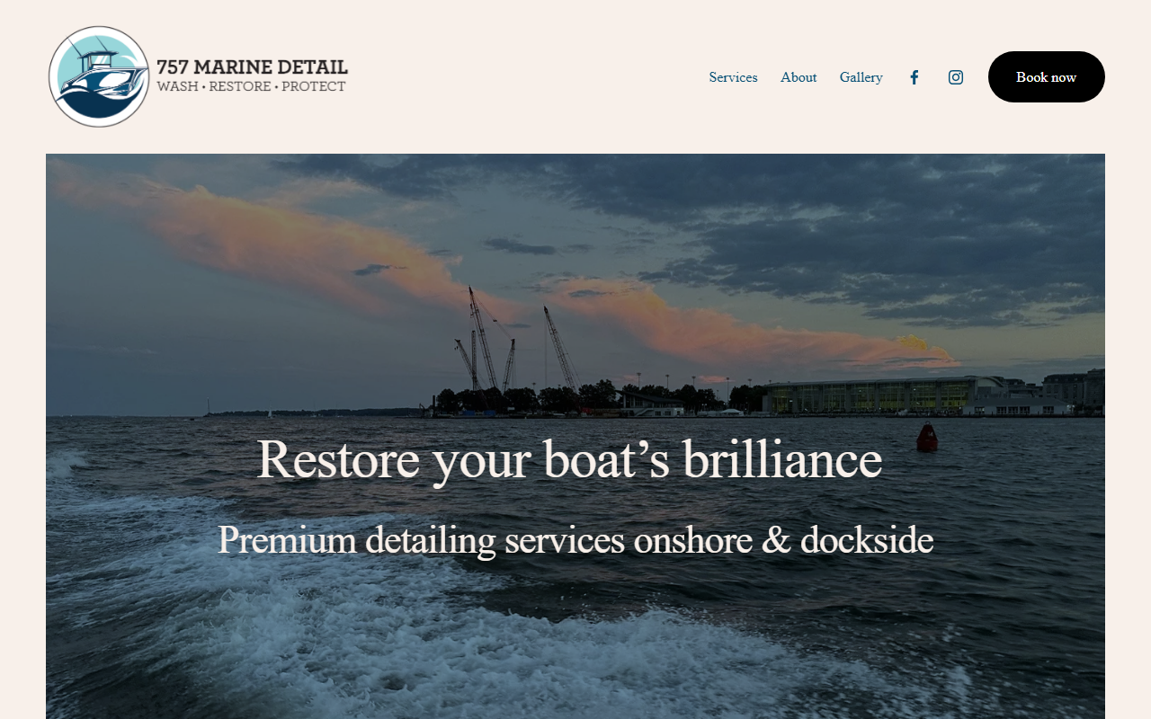 757marinedetail.com screenshot