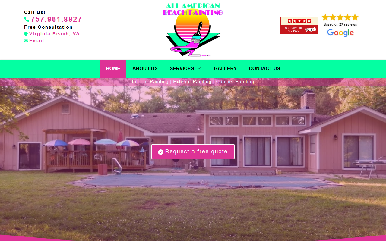 757painter.com screenshot