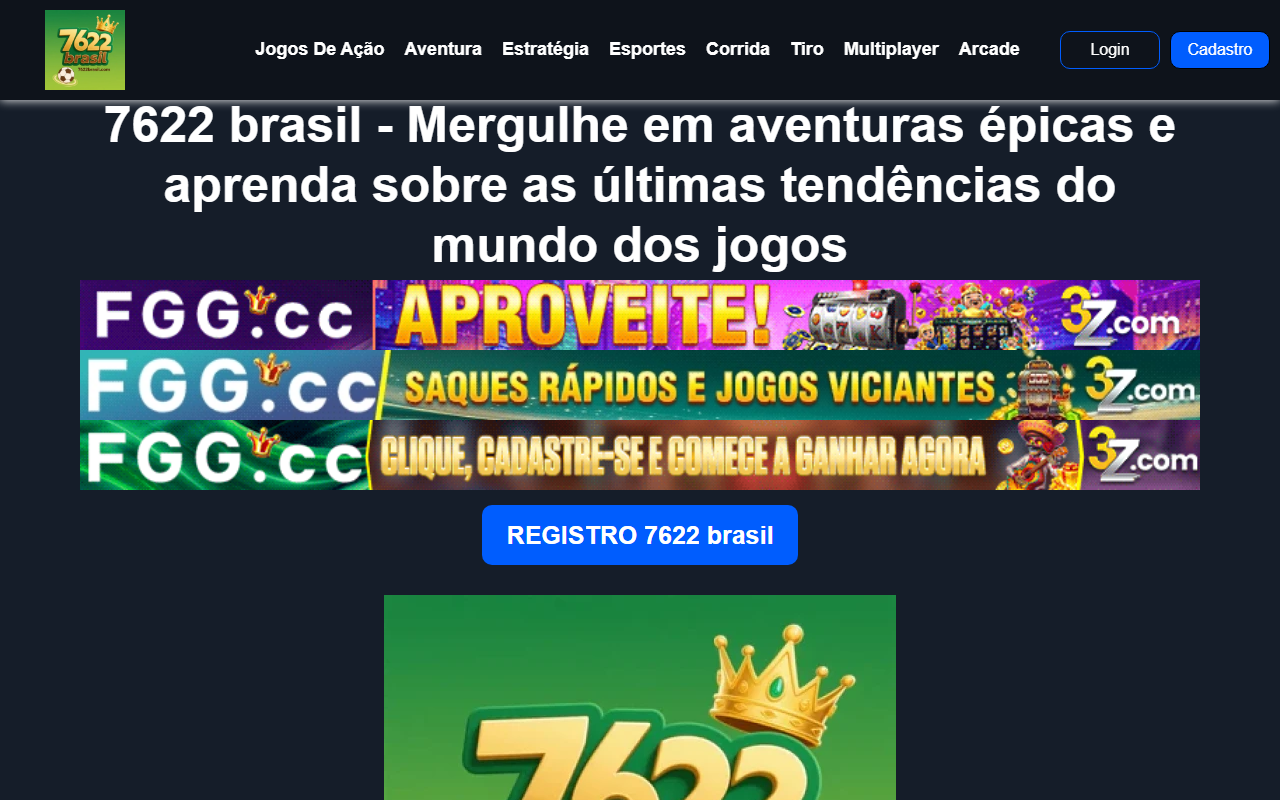 7622brasil.com screenshot