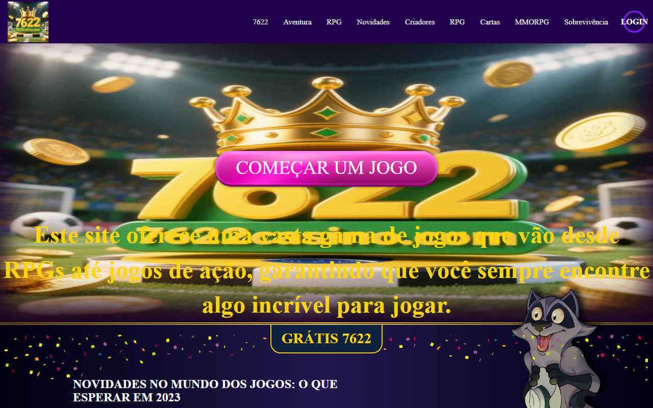 7622casino.com screenshot