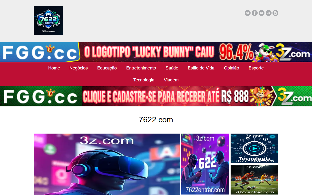 7622entrar.com screenshot
