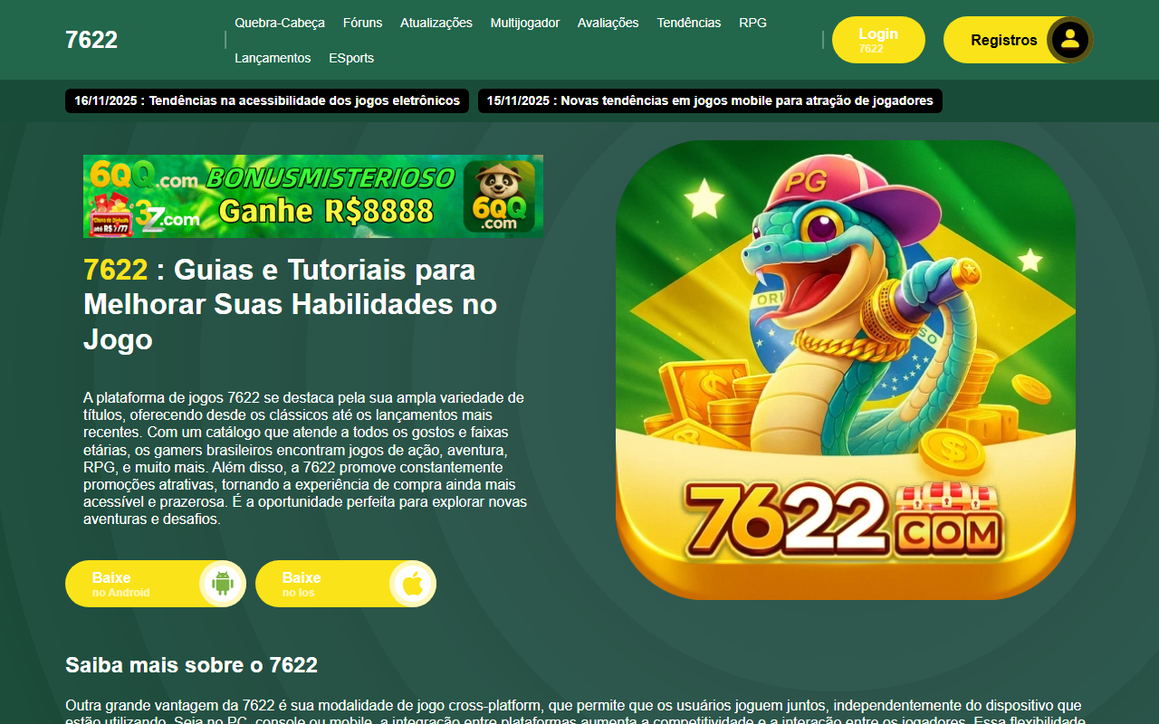 7622logins.com screenshot
