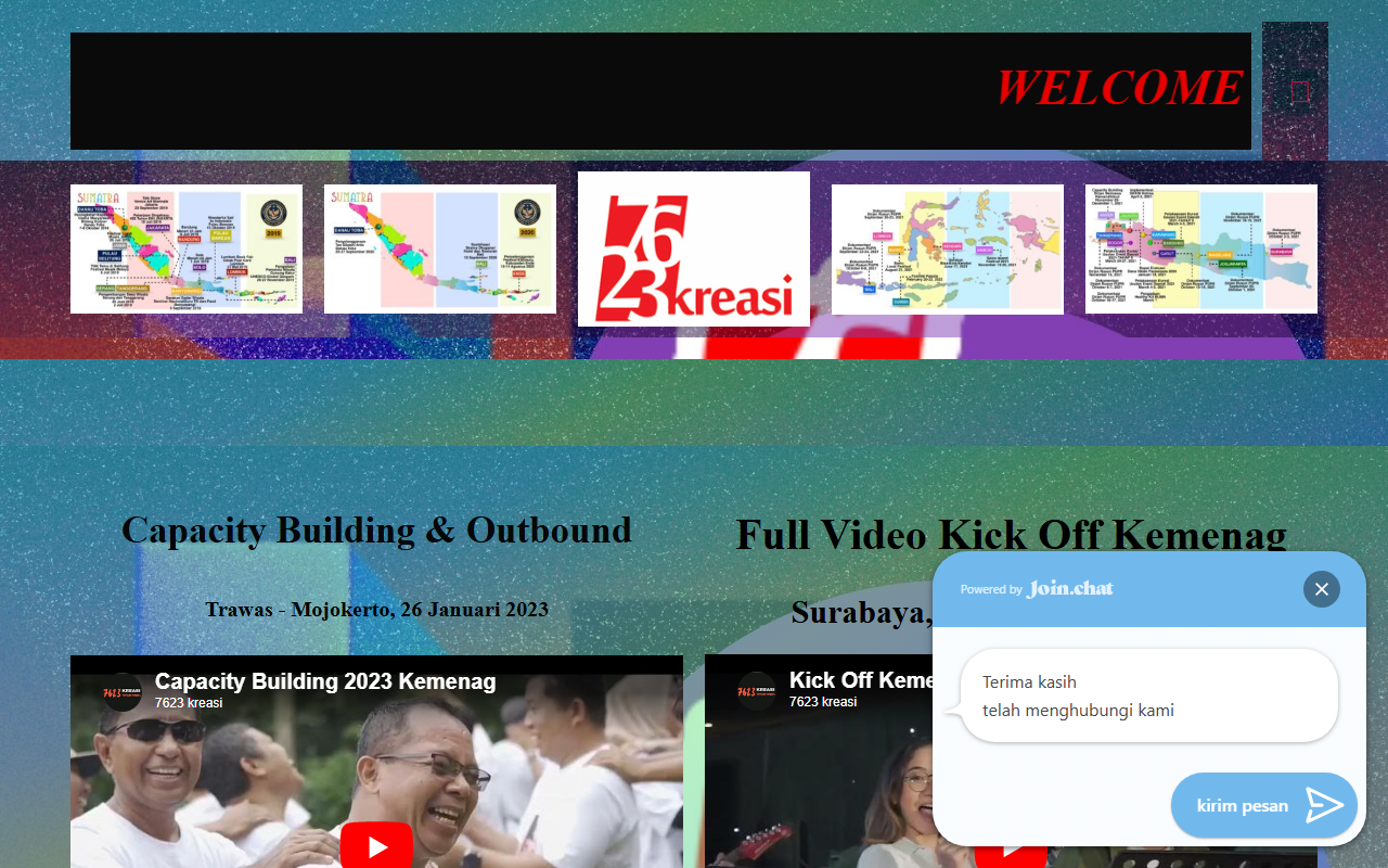 7623kreasi.com screenshot