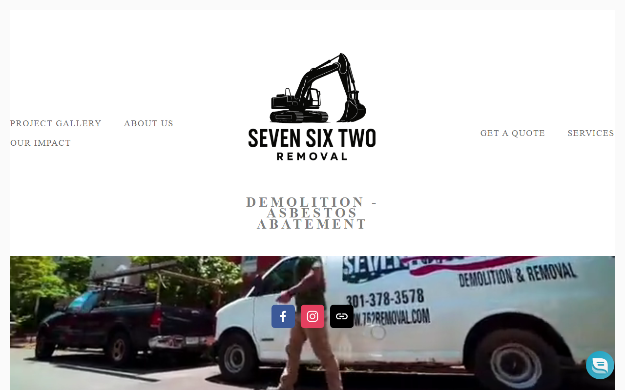 762removal.com screenshot