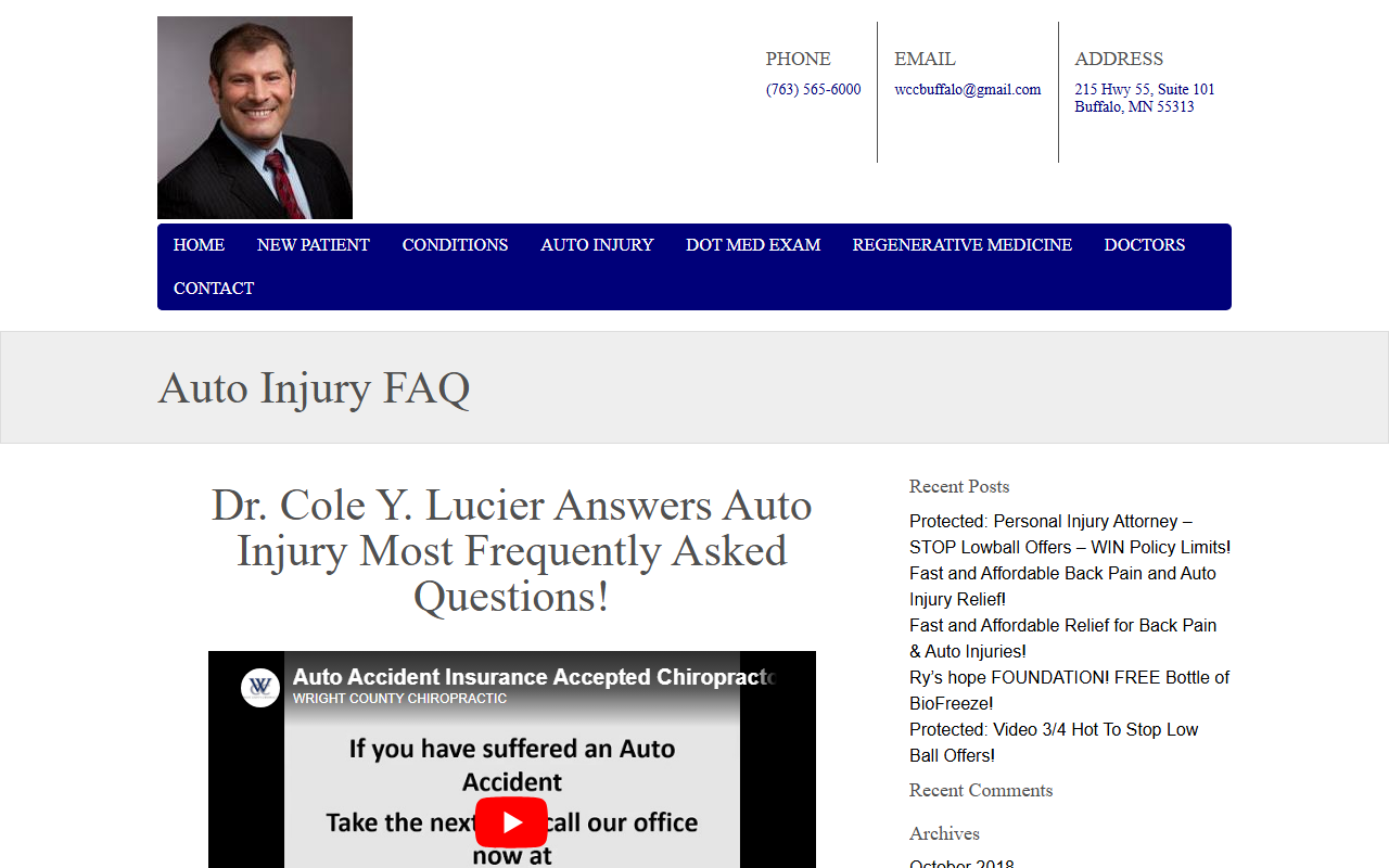 763autoinjury.com screenshot