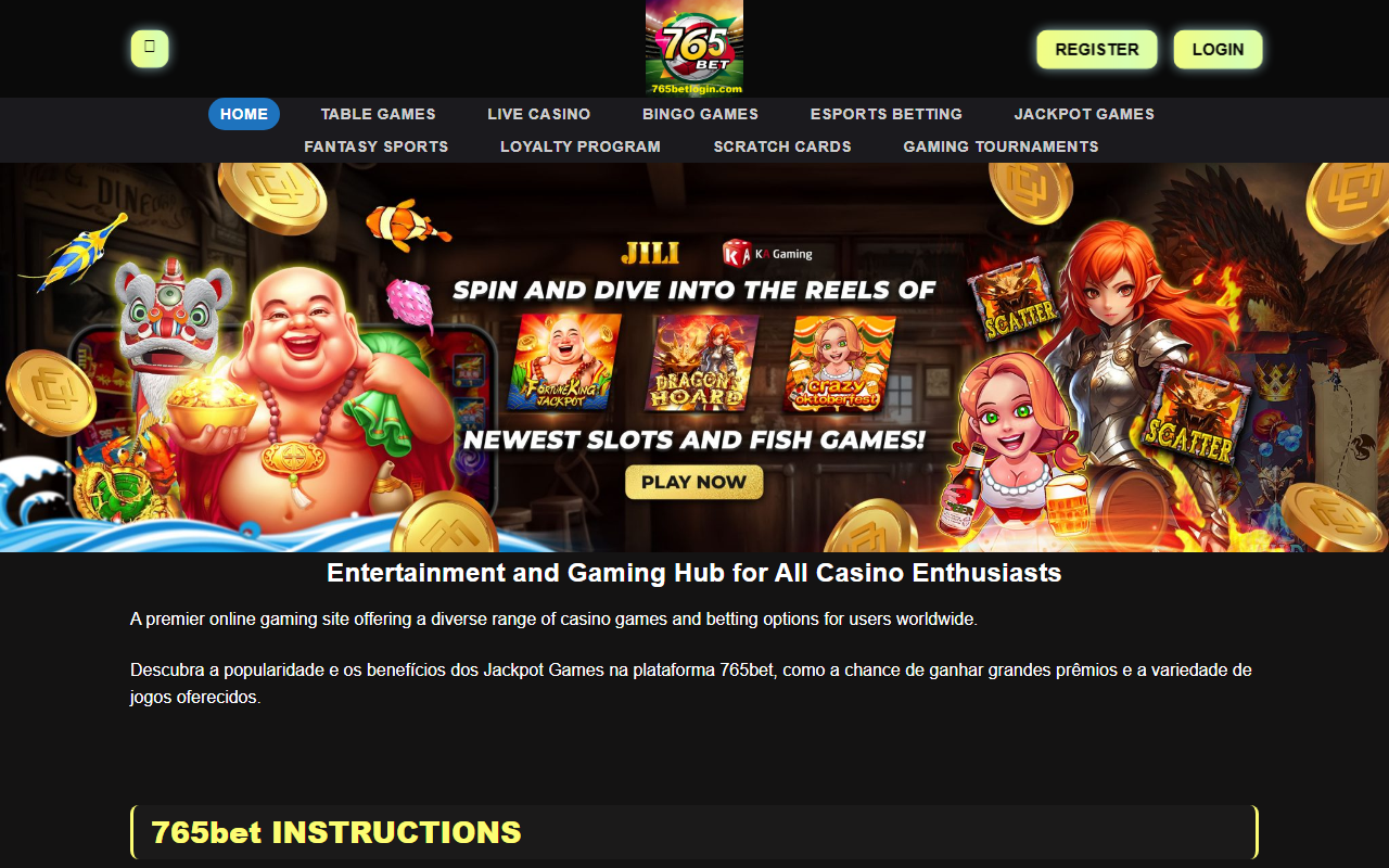 765betlogin.com screenshot