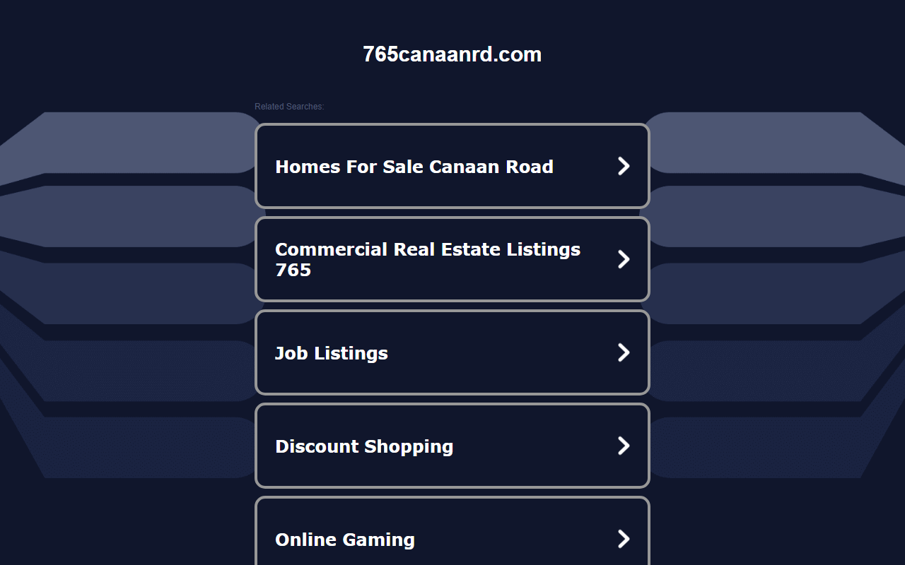 765canaanrd.com screenshot