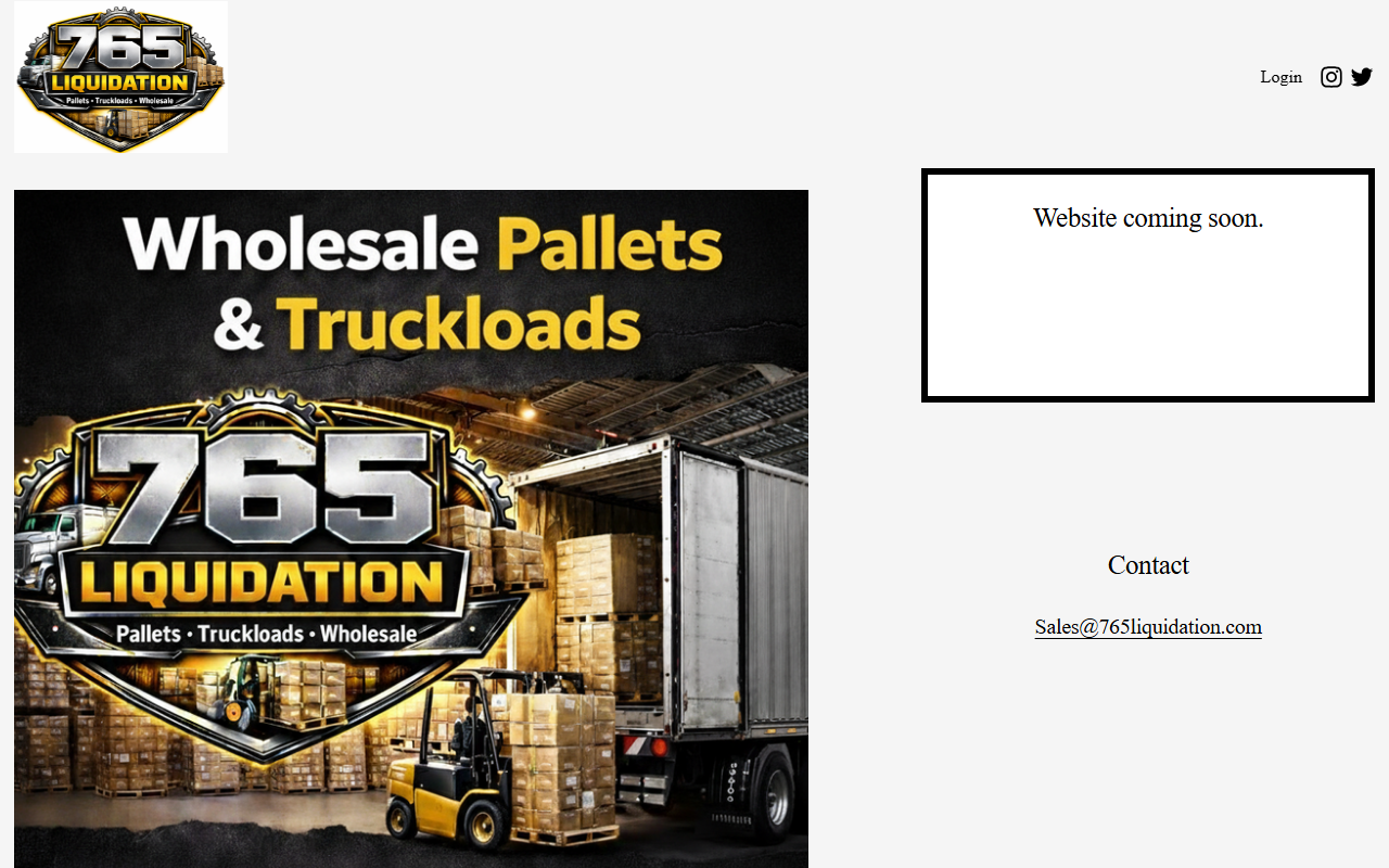 765liquidation.com screenshot
