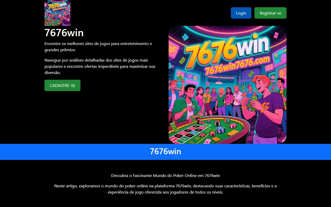 7676win7676.com screenshot