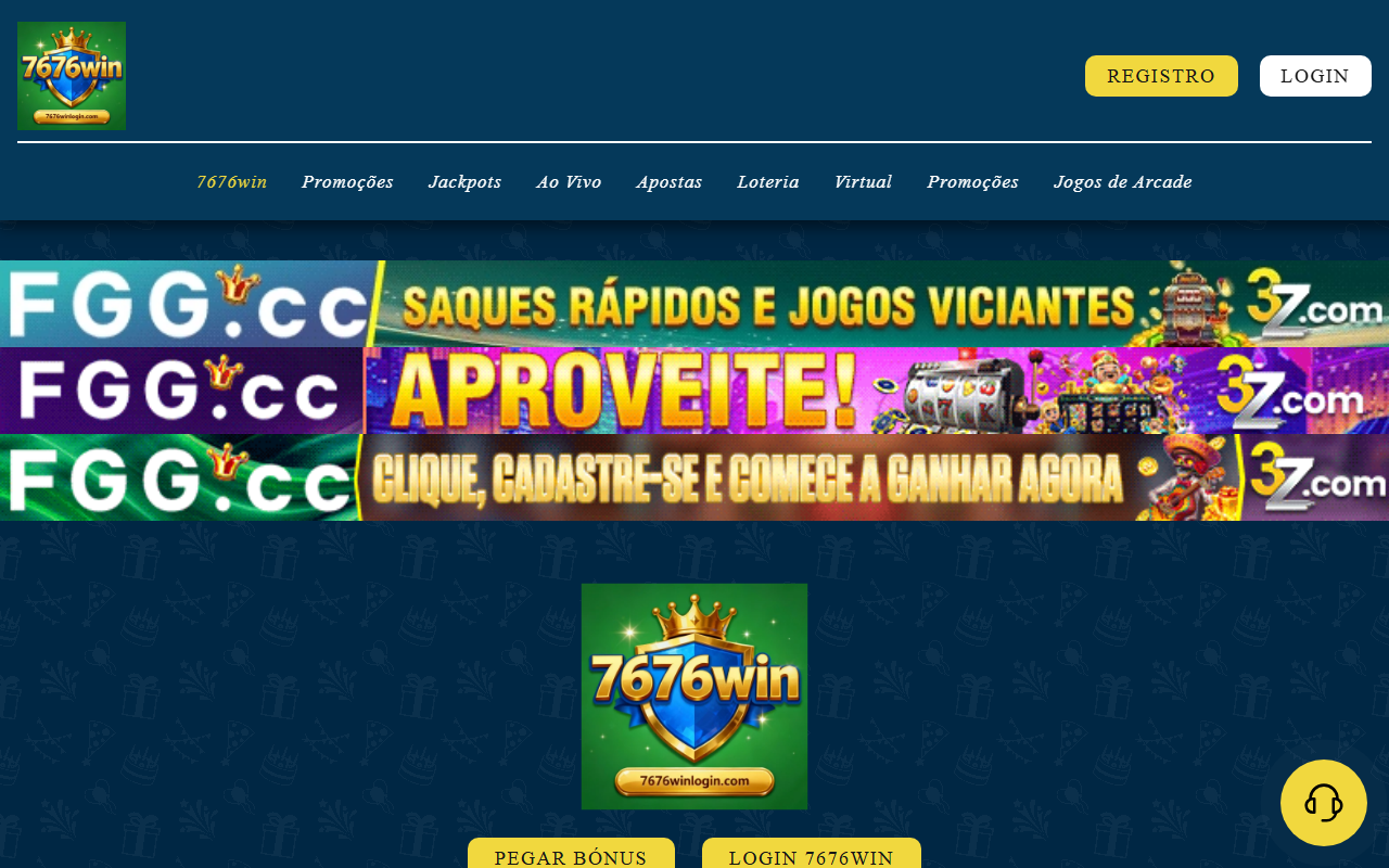 7676winlogin.com screenshot