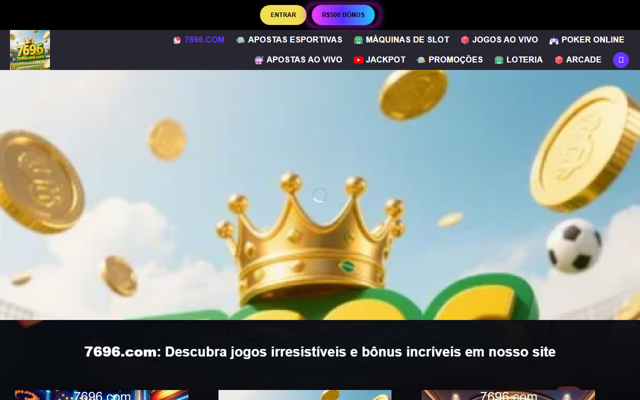 7696brasil.com screenshot