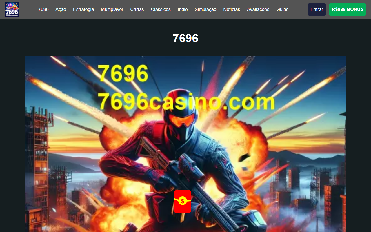 7696casino.com screenshot