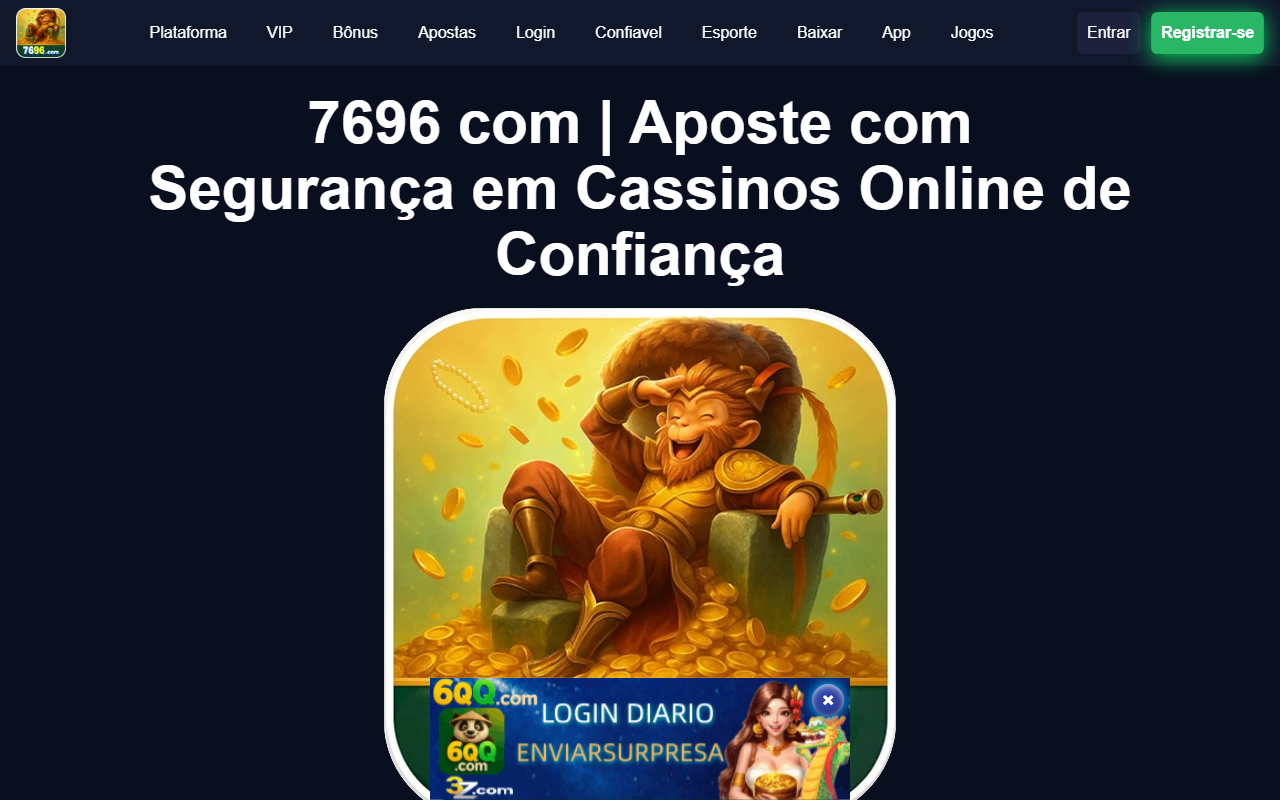 7696online.com screenshot