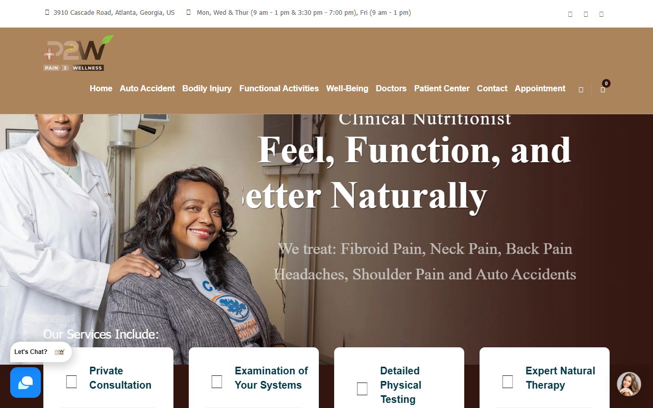 770chiropractor.com screenshot