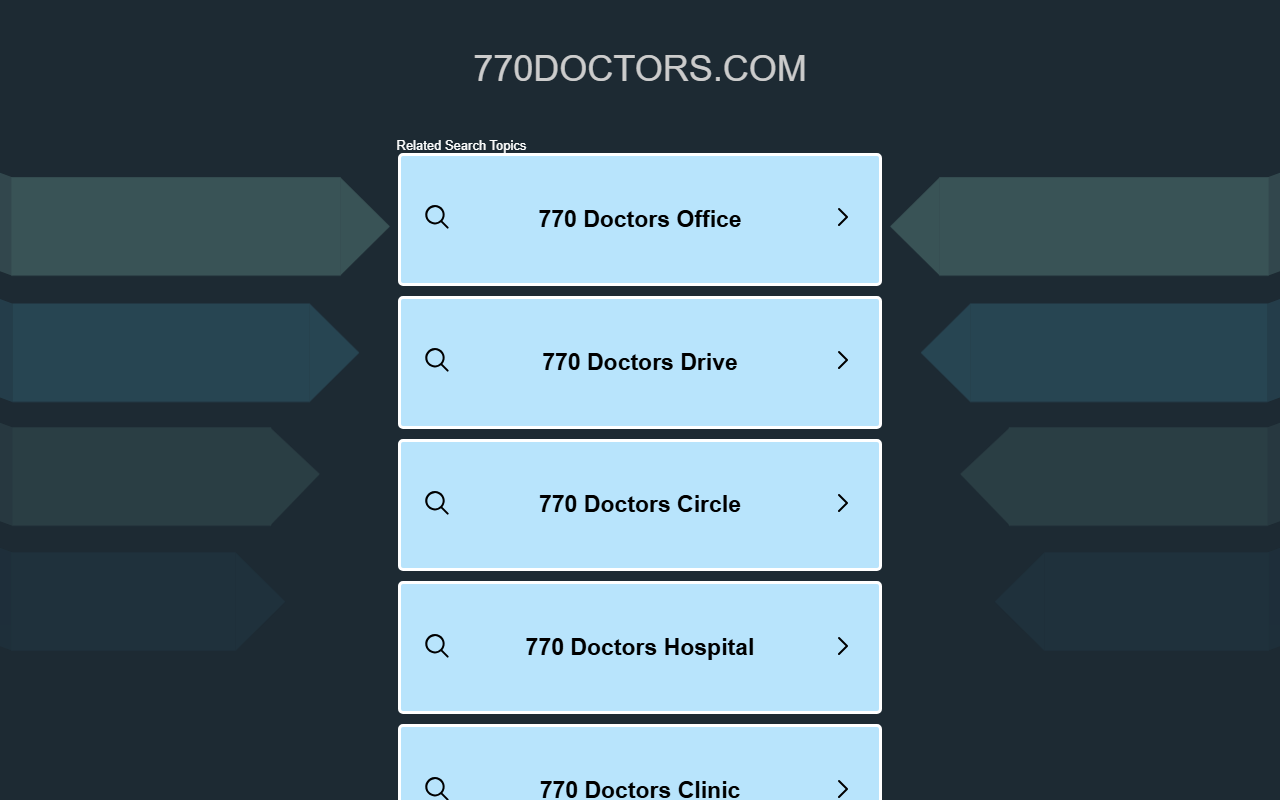 770doctors.com screenshot