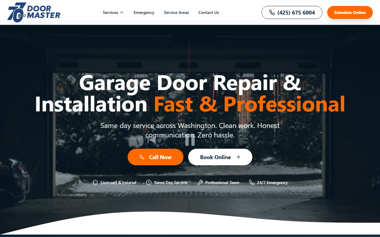770doormasters.com screenshot
