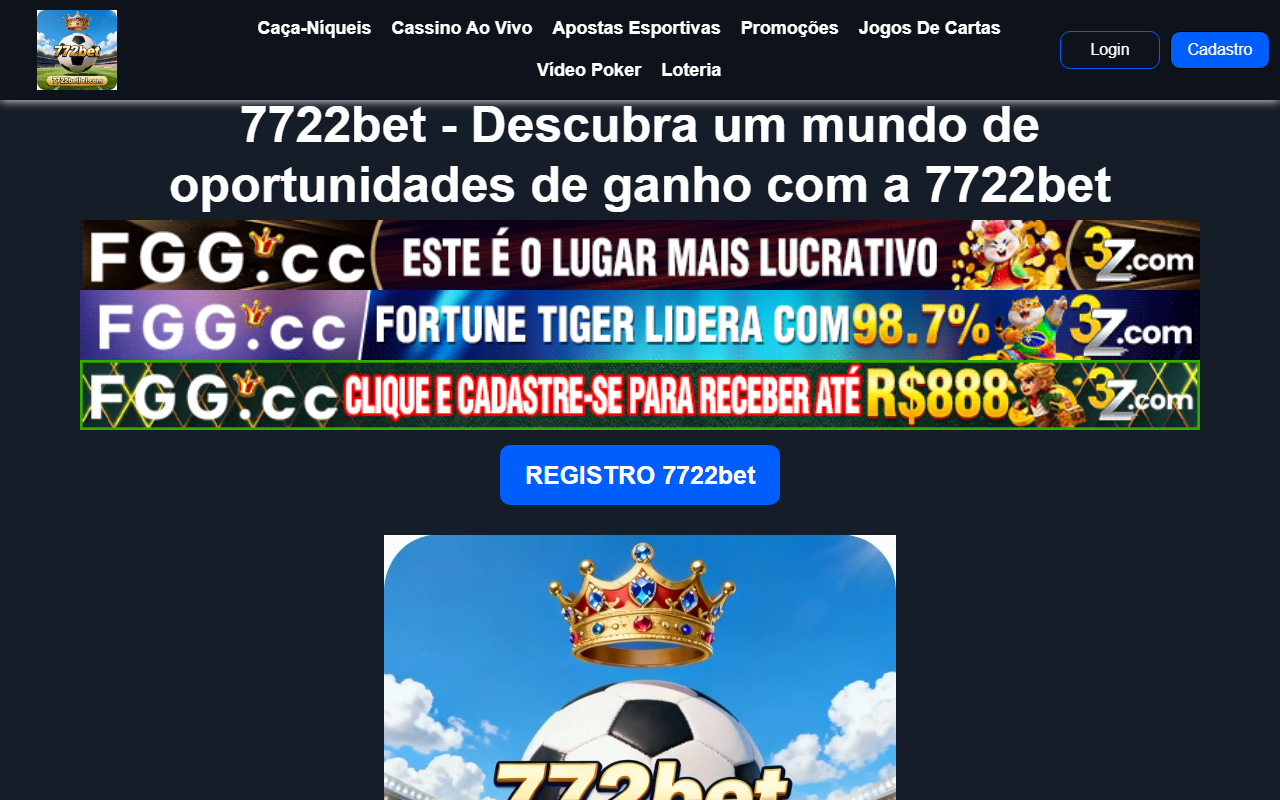 7722betbrl.com screenshot