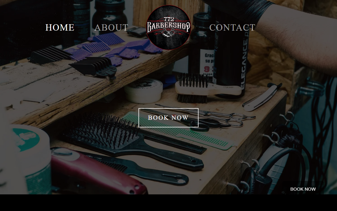772barbershop.com screenshot