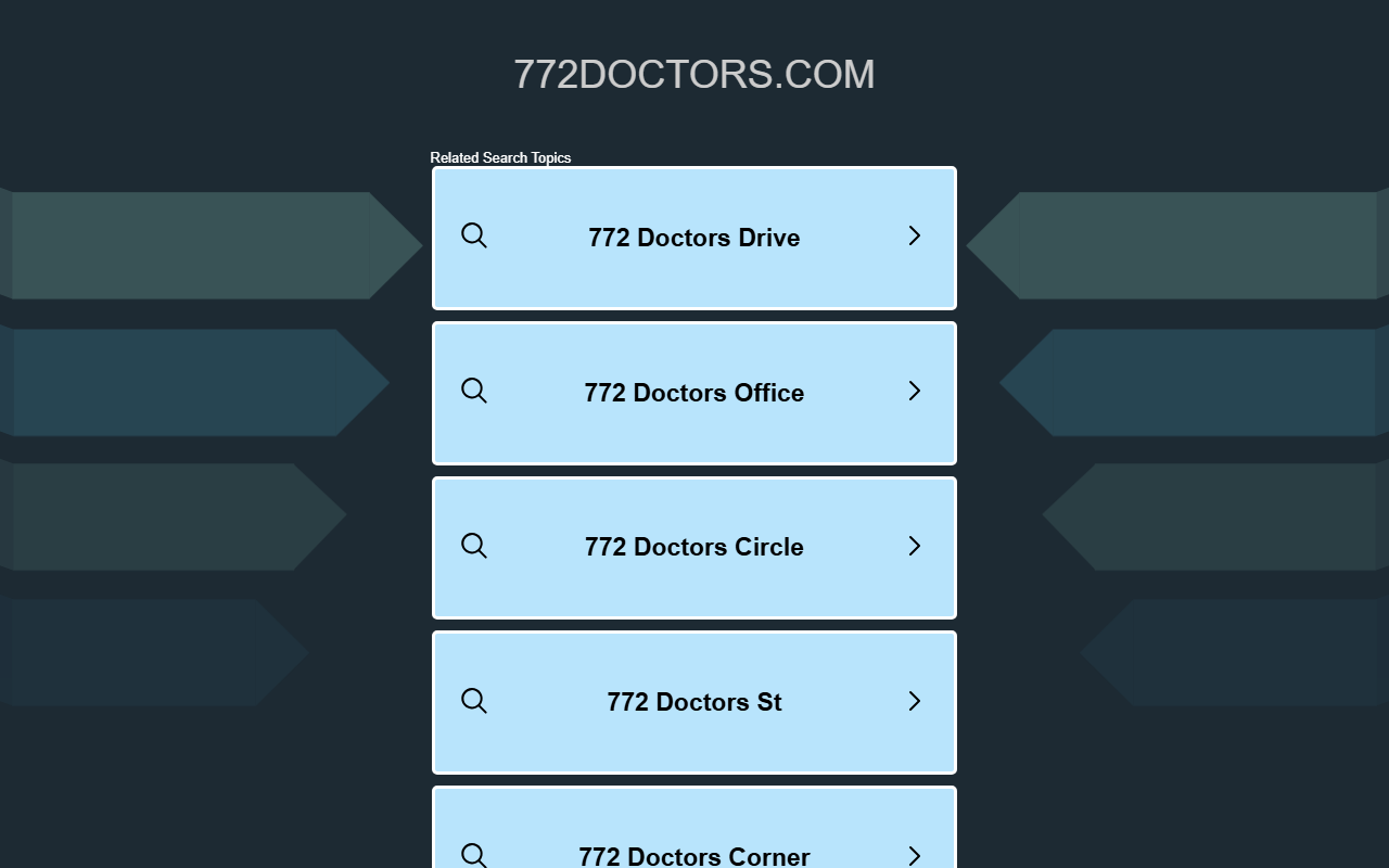 772doctors.com screenshot