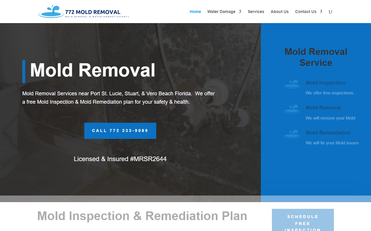 772moldremoval.com screenshot