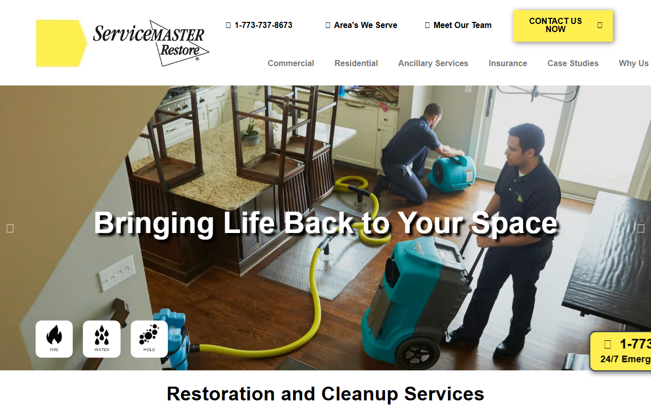 773restore.com screenshot