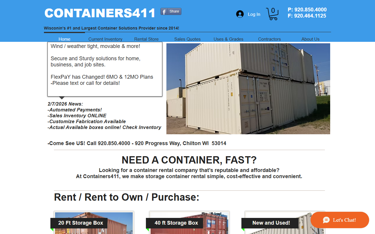 773storage.com screenshot