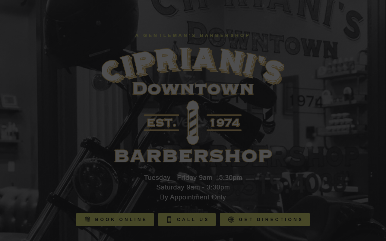 775barbershop.com screenshot
