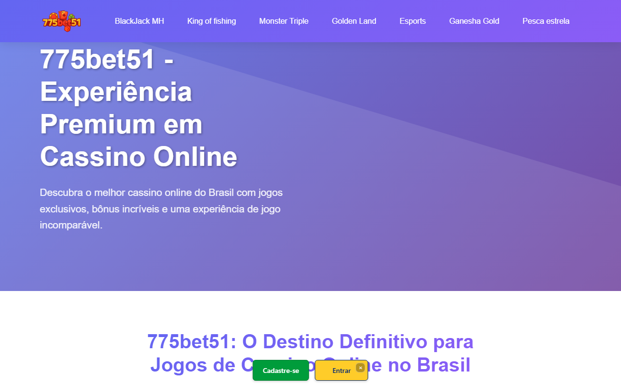 775bet51br.com screenshot