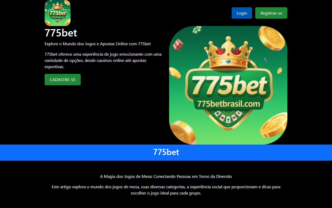 775betbrasil.com screenshot