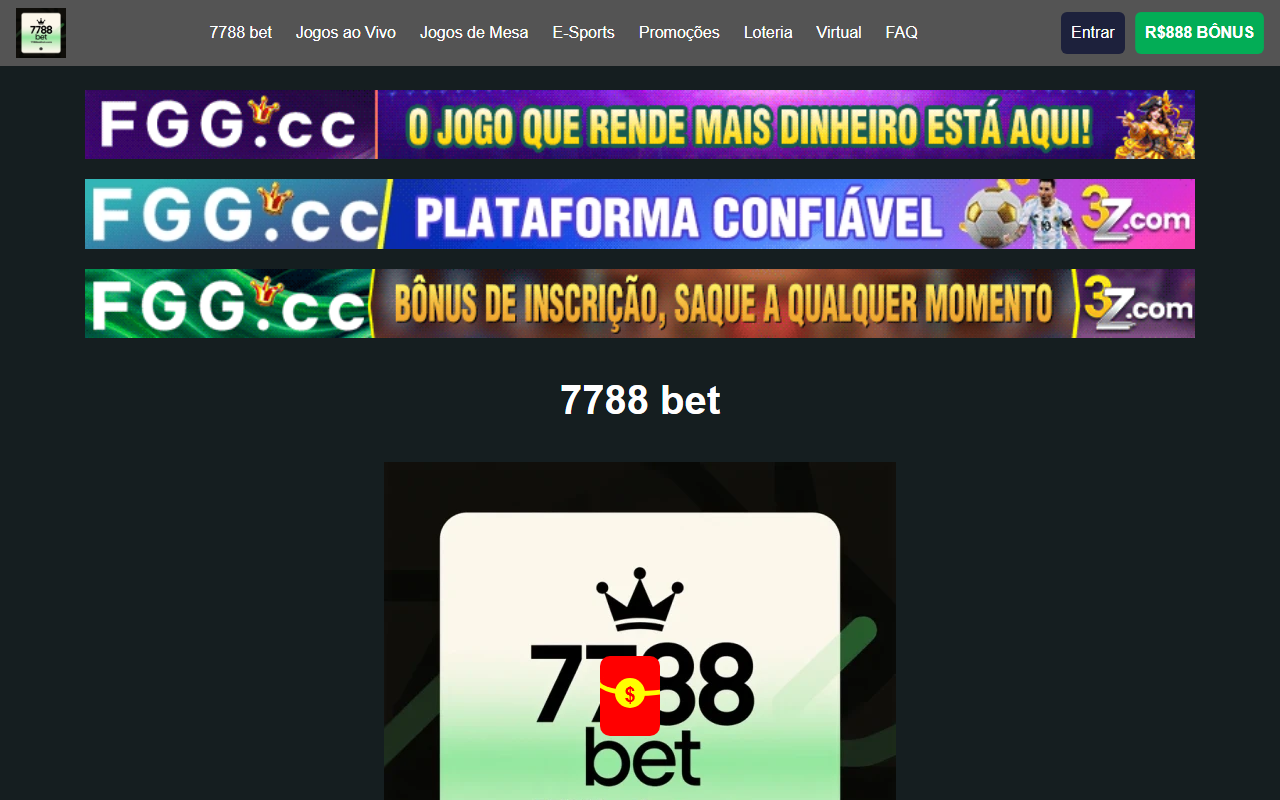 7788bethot.com screenshot