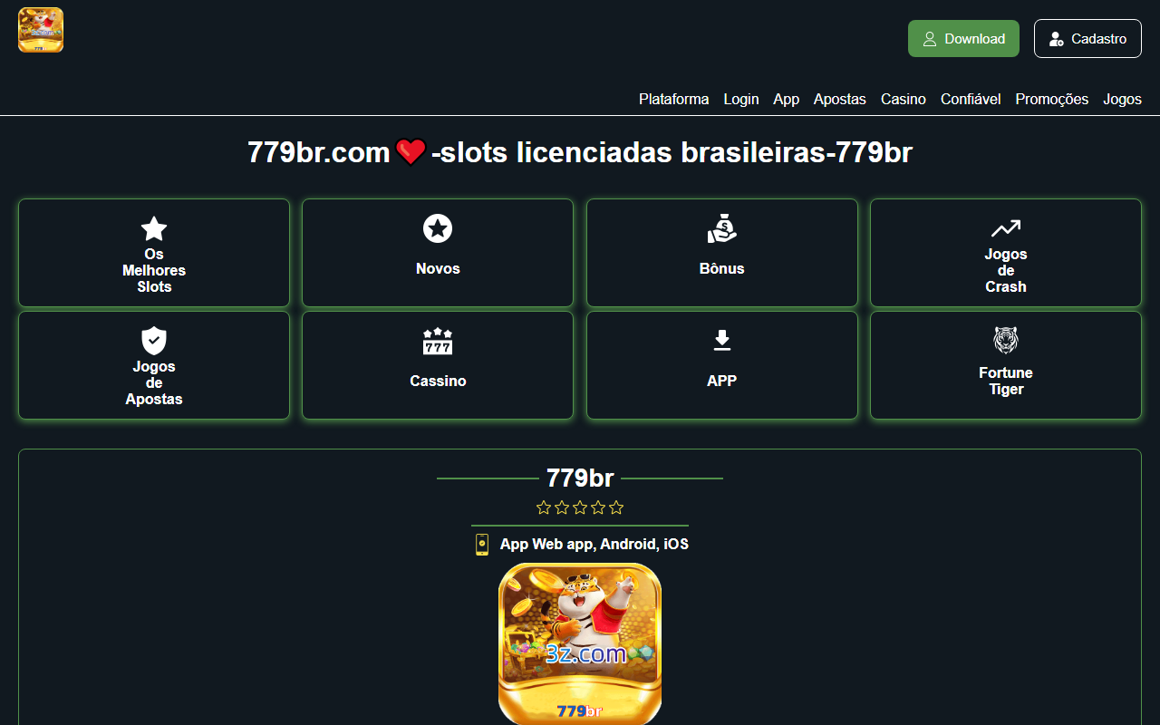 779br-plataforma.com screenshot