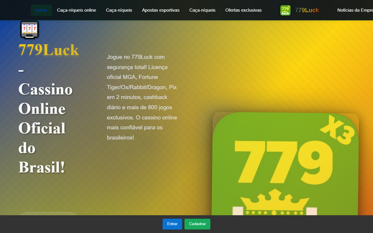 779luckbet.com screenshot