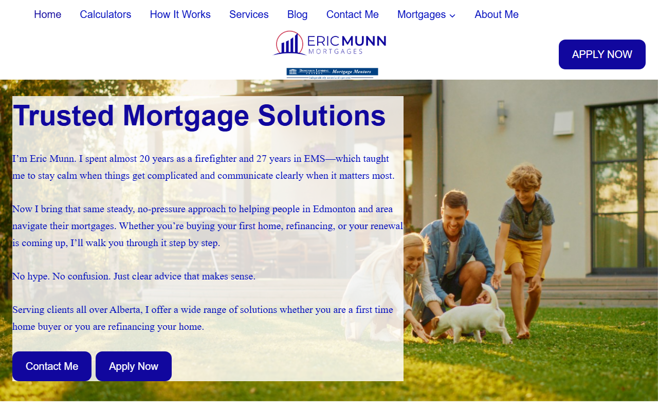 780mortgages.com screenshot