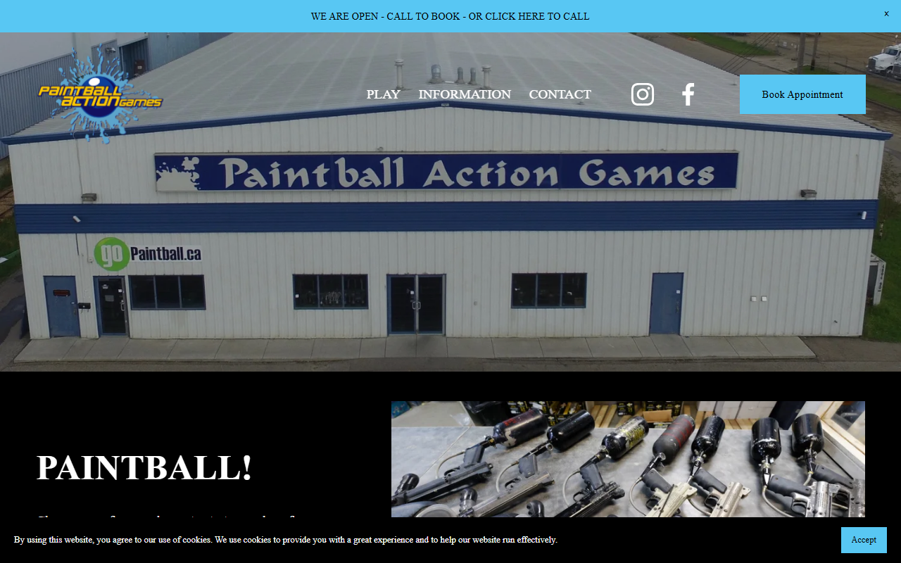 780paintball.com screenshot