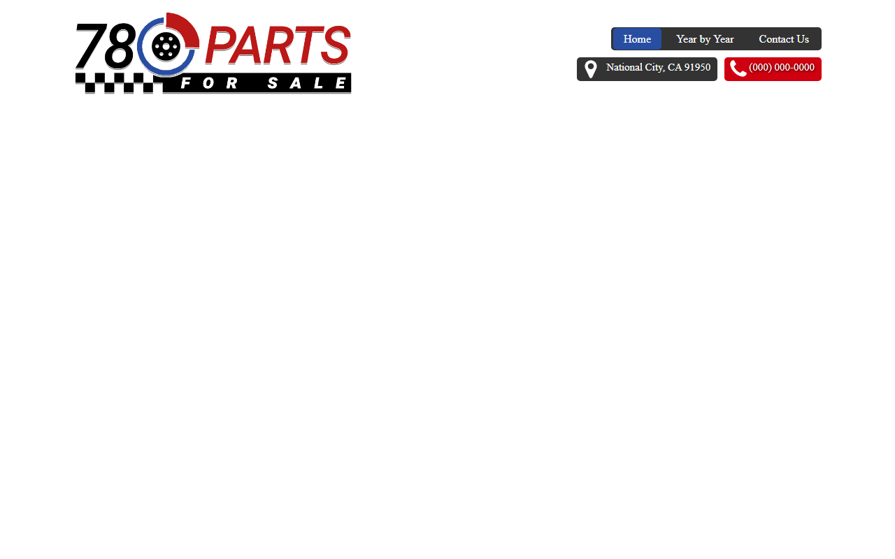 780partsforsale.com screenshot