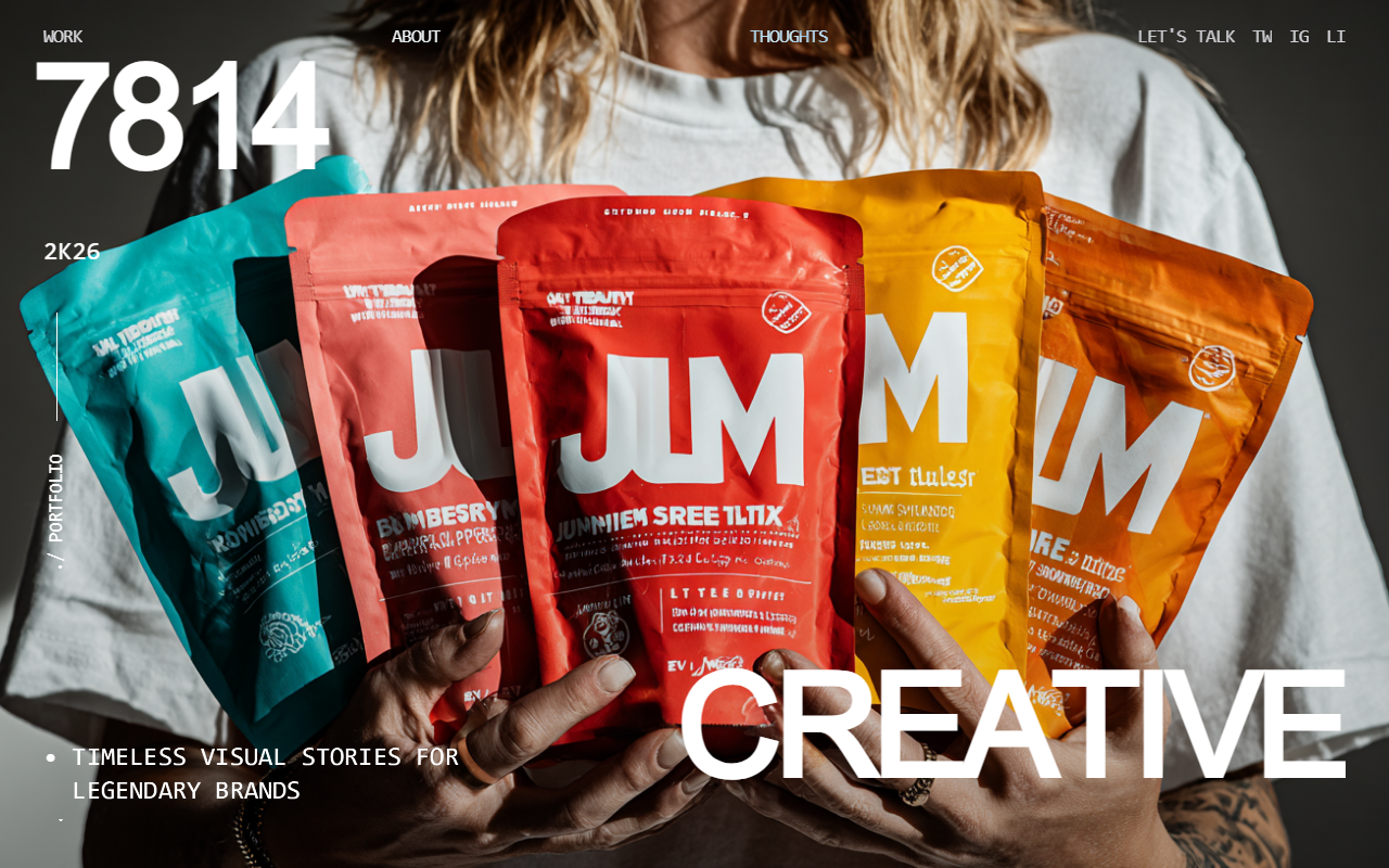 7814creative.com screenshot