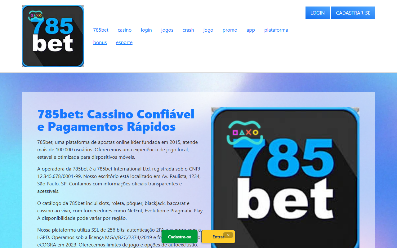 785betjogos.com screenshot