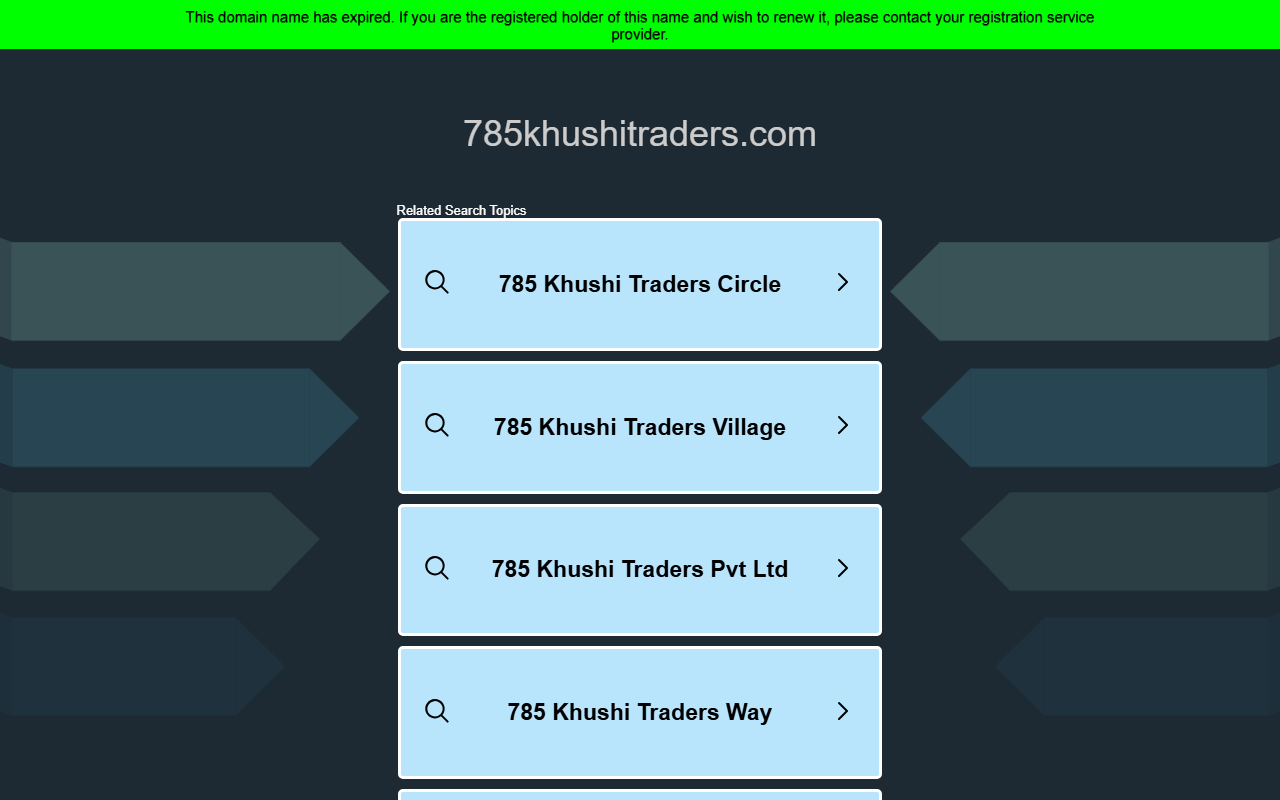 785khushitraders.com screenshot